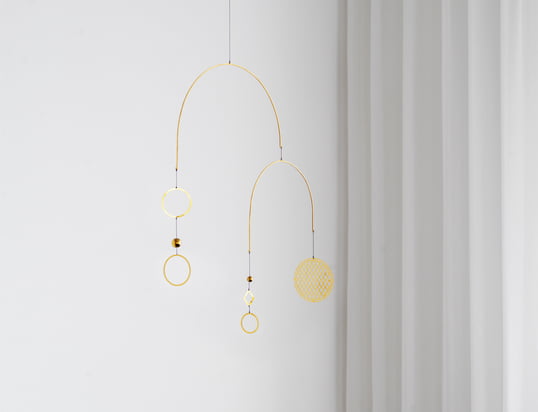 Mobiles for children and adults. Figurative and strengthened forms.